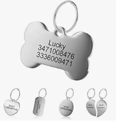 Placas identificativas para mascotas